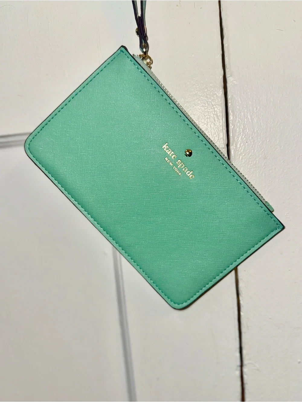 kate Spade Mint Wristlet